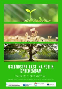 osebnostna rast- na poti k spremembam