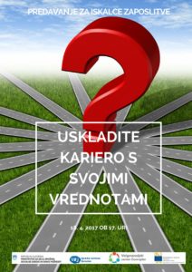 uskladite kariero s svojimi vrednotami